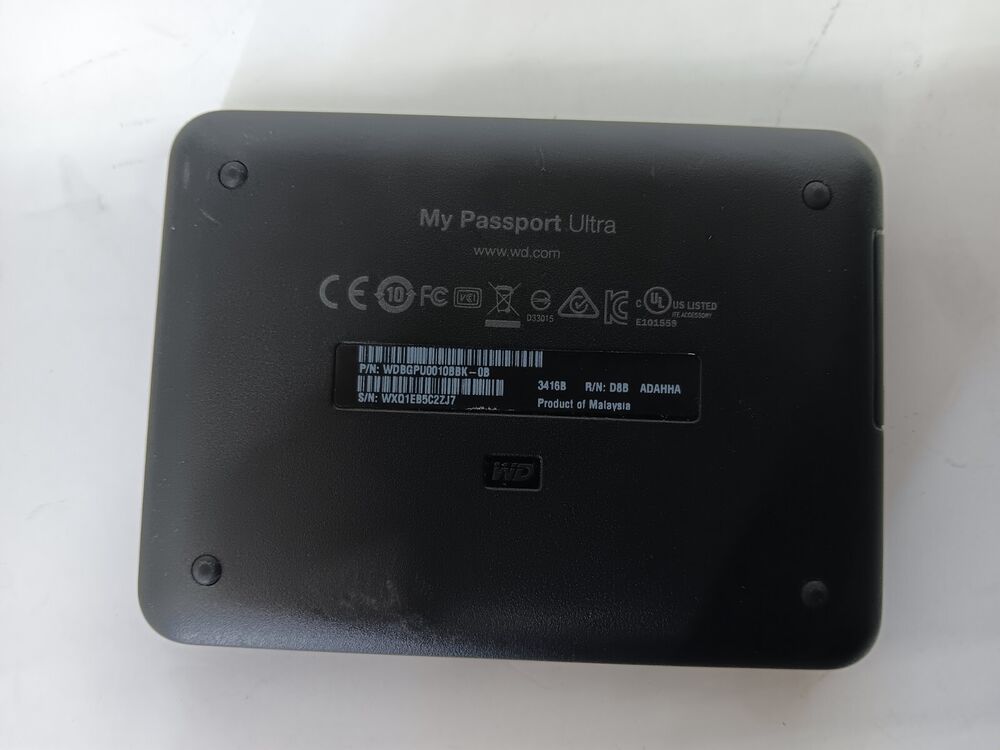 WD My Passport Ultra 1TB Portable External Hard Drive
