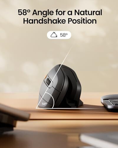 ProtoArc Ergonomic Vertical Mouse - EM11 NL Bluetooth Wireless Mouse