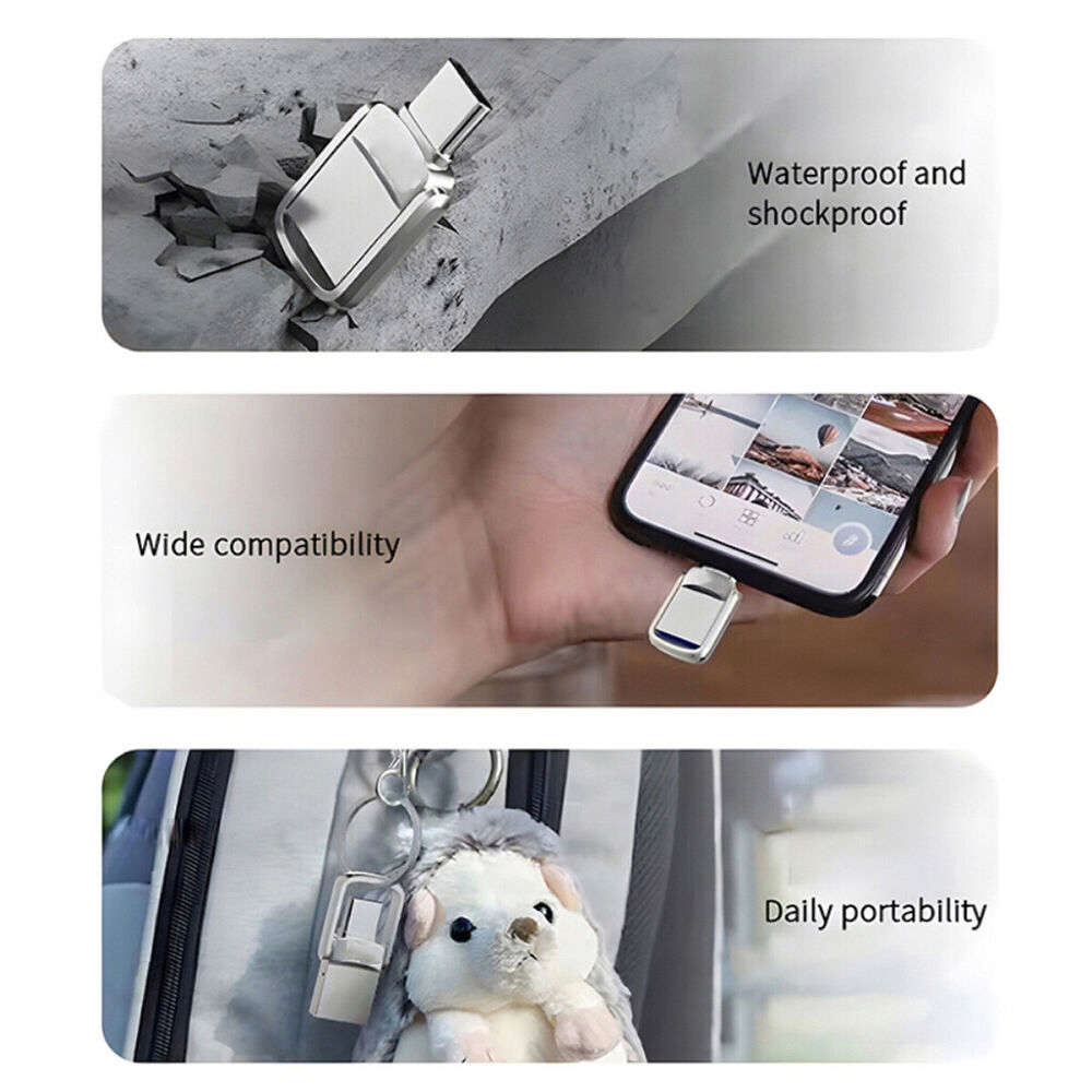 High-Capacity 1TB/2TB USB 3.0 Type-C Flash Drive for Speedy Data Transfer