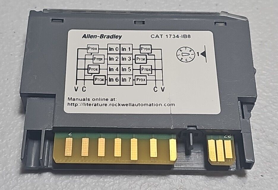Allen-Bradley 1734-IB8 Ser. D FW 3.030 PLC Module - High-Performance Industrial Automation