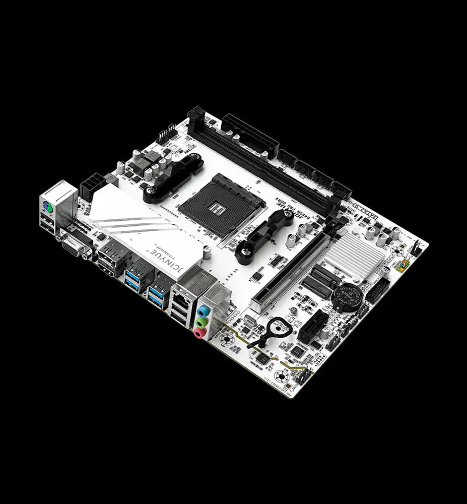 AMD AM4 B450M Pro Motherboard - High-Performance, Versatile Compatibility