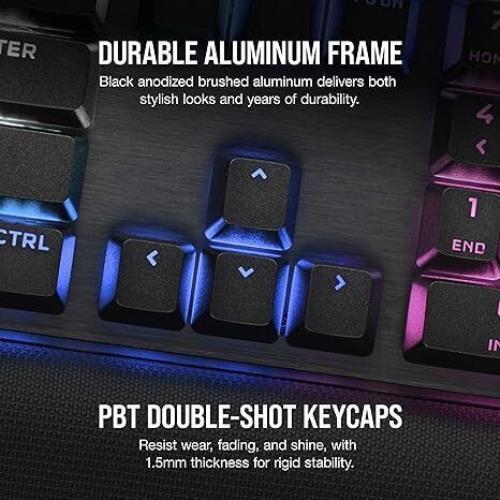 Corsair K60 RGB Pro SE Mechanical Gaming Keyboard - Enhanced Performance