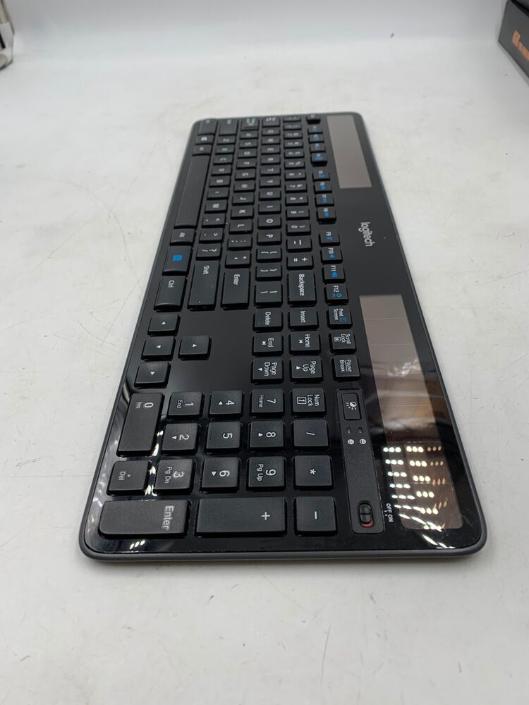 Logitech K750 Solar Keyboard - Sleek, Eco-Friendly, Wireless