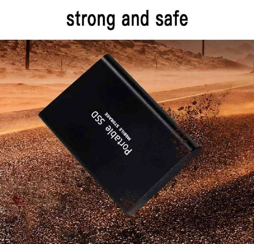 1TB High-Speed USB 3.1 Type-C External SSD - Portable Storage Solution
