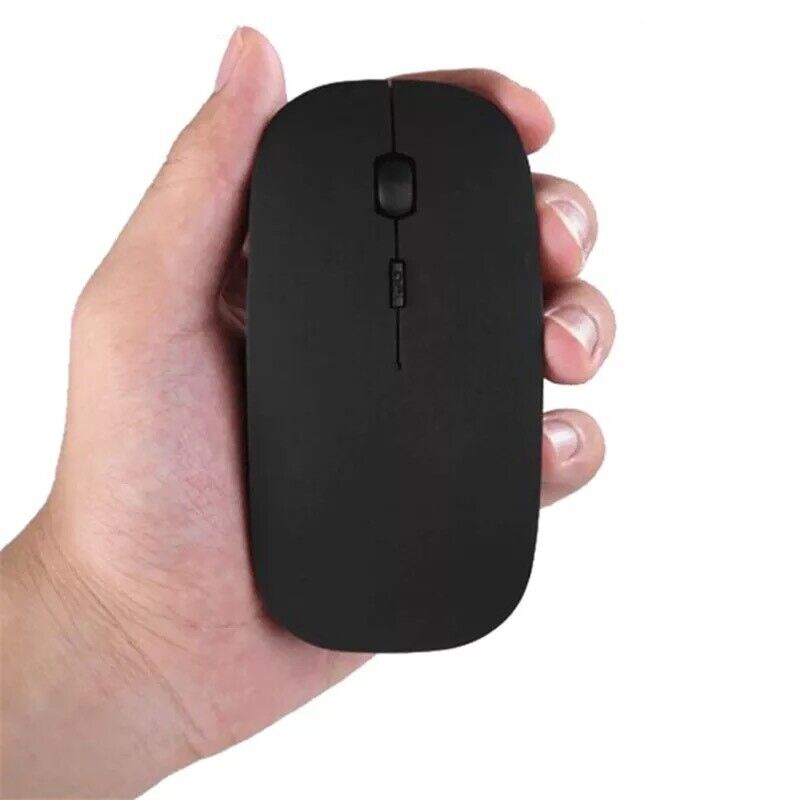 Ergonomic 2.4GHz Wireless Optical Mouse for Apple Devices