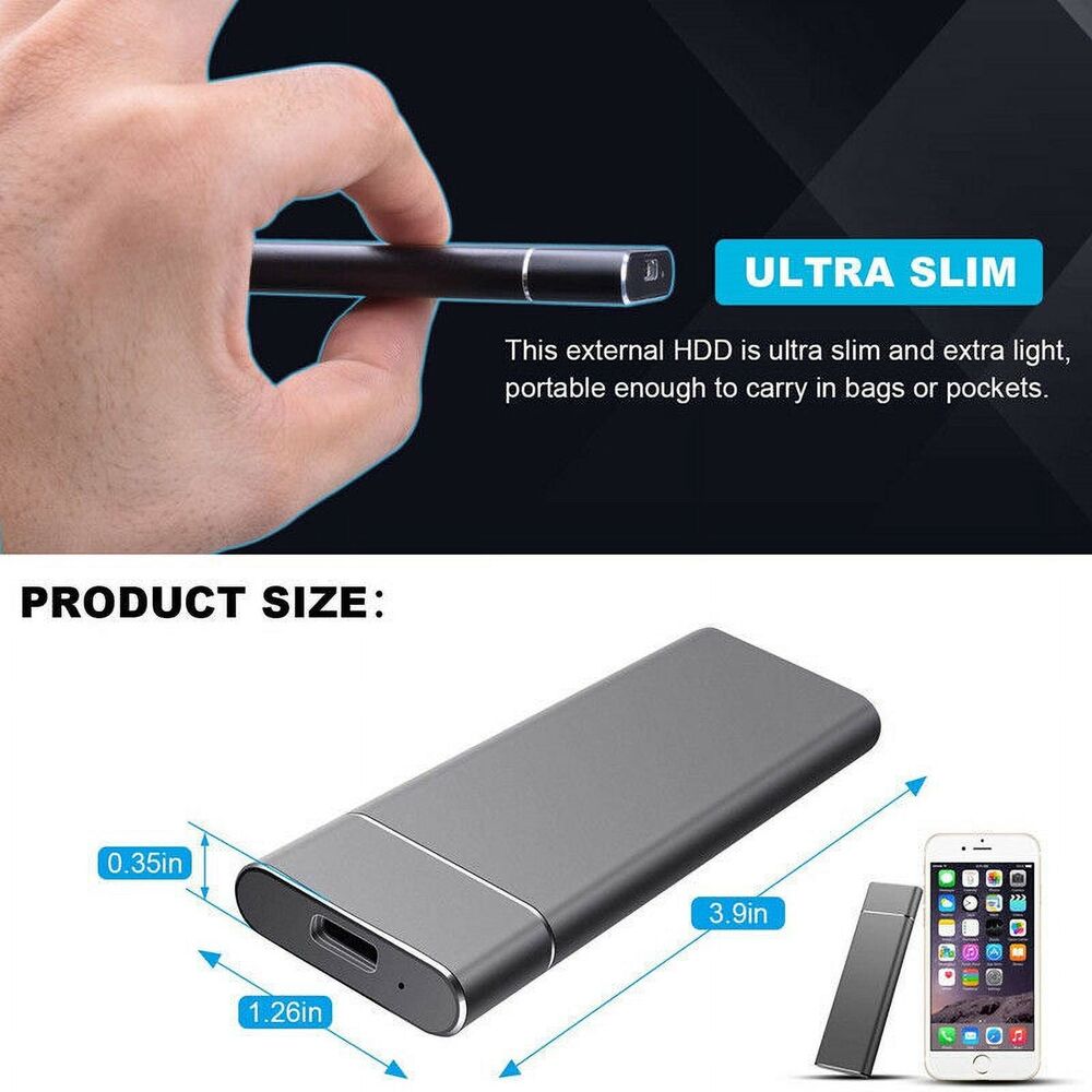 20TB High-Performance Portable SSD for On-the-Go Storage