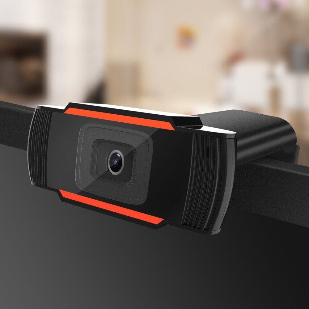 1080P HD Webcam with Auto Focus and Built-in Mic for Enhanced Video Communication