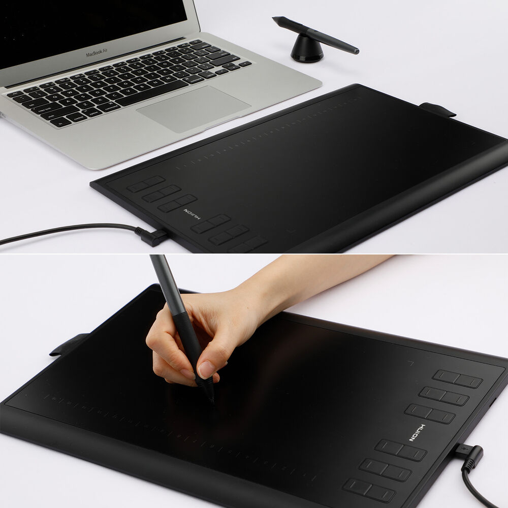 Huion H1060P Refurbished Graphics Tablet with Battery-free Pen