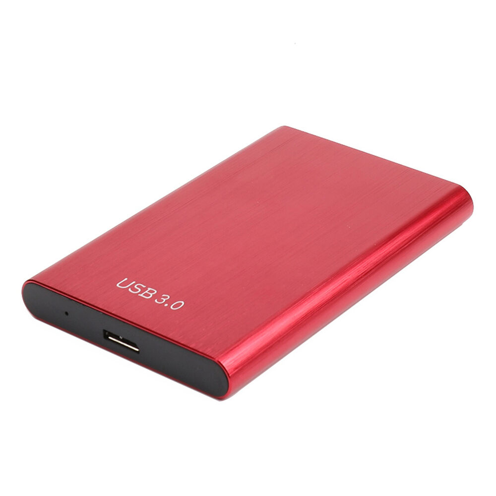 High-Speed USB 3.0 Portable External Hard Drive - 1TB/2TB/4TB