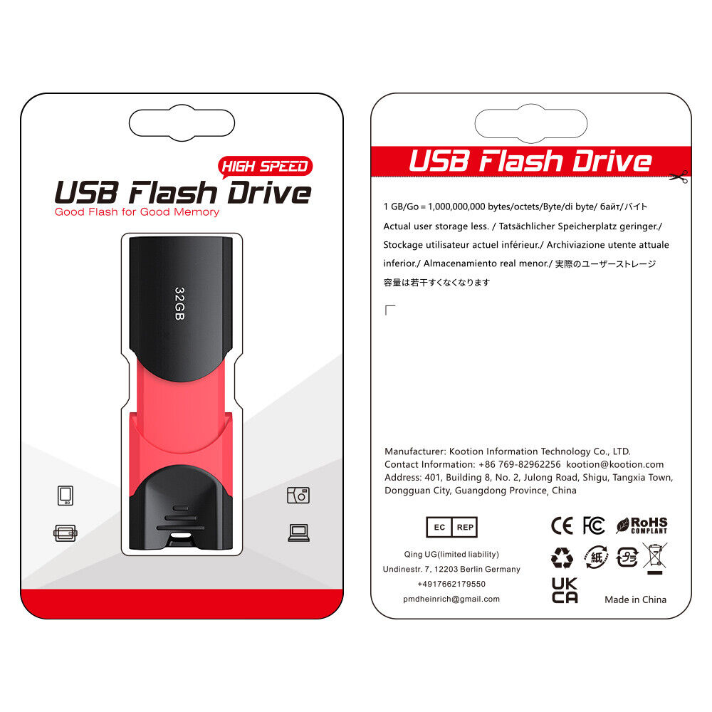 Ultra-Fast USB 3.0 Retractable Flash Drive - High-Capacity Storage