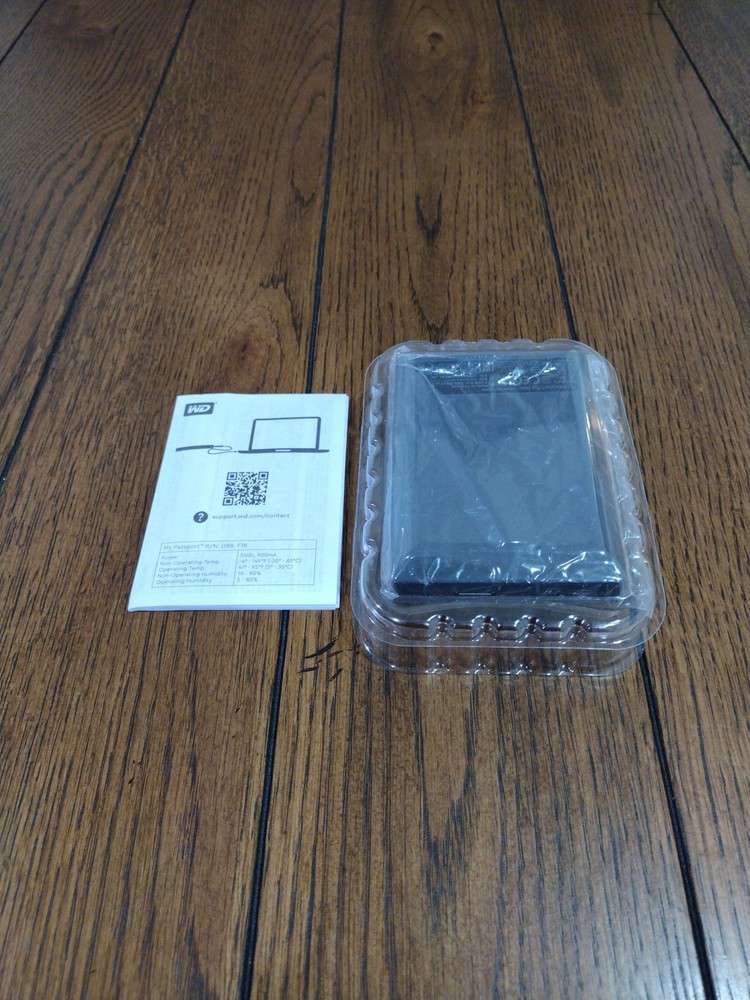 Western Digital My Passport 2TB External Hard Drive - Sleek Storage Solution