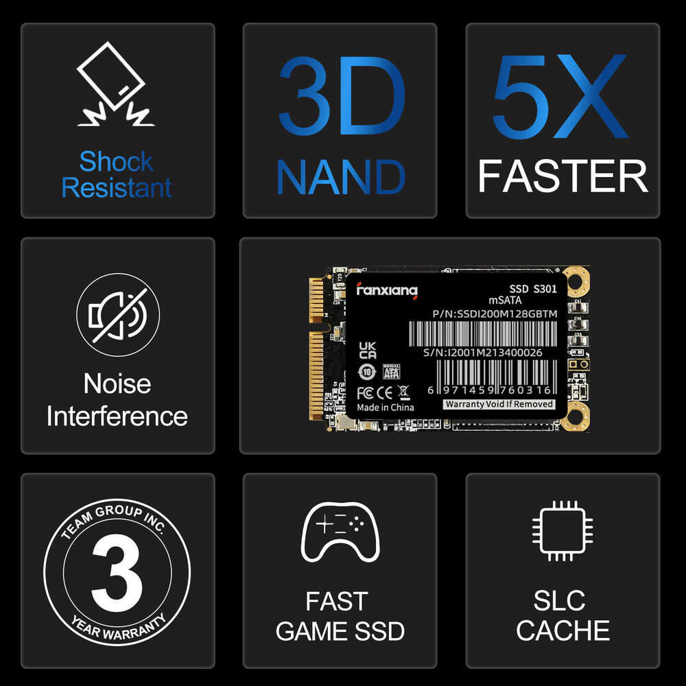 Fanxiang 2TB mSATA SSD - High-Speed Storage Solution for Enhanced Computing