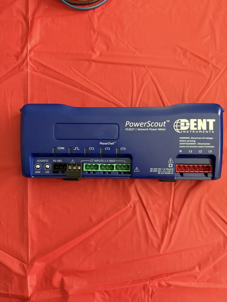 Dent Instruments PowerScout PS3037 Network Power Meter with Rogowski Coil