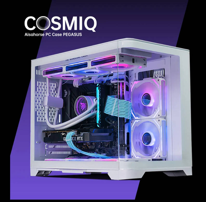 Cosmiq ARGB 120mm Modular Fan Daisy Chain - Enhanced PC Cooling System