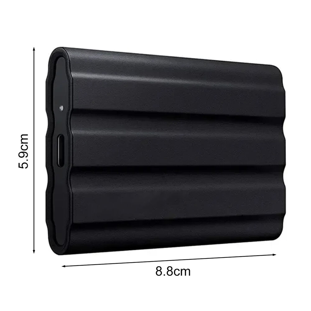 1/2/4TB High-Speed External Hard Drive with USB 3.1/Type-C