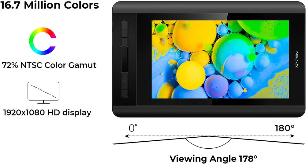 XP-Pen Artist 12 11.6 Inch Graphic Drawing Tablet with Battery-free Stylus