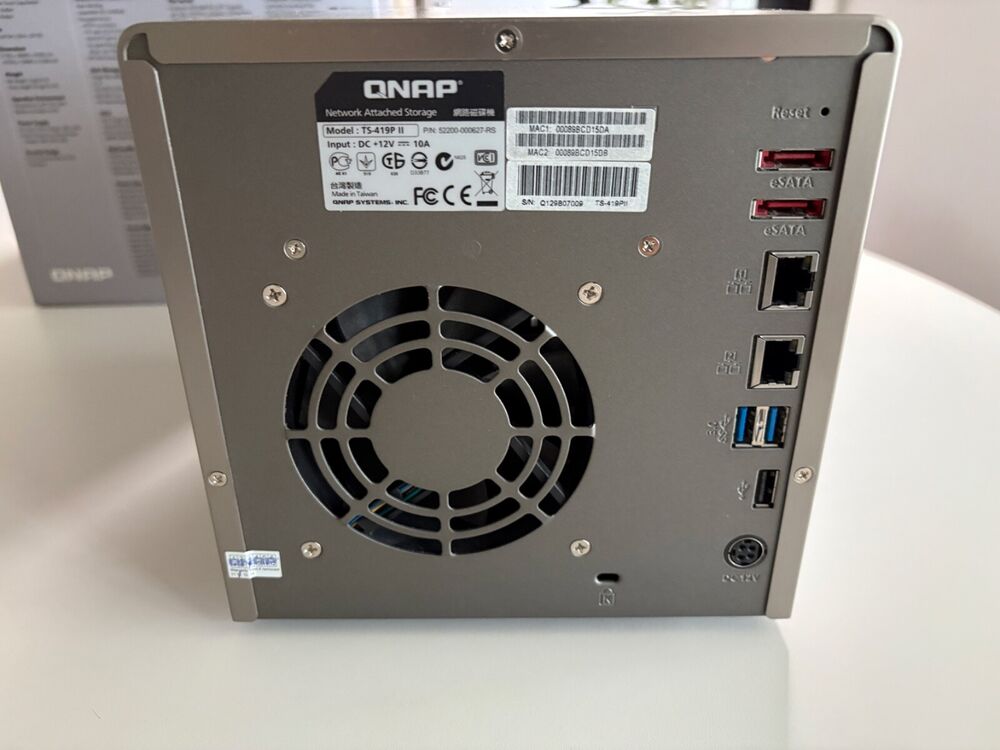 QNAP TS-419P II 4-Bay NAS Network Storage Server