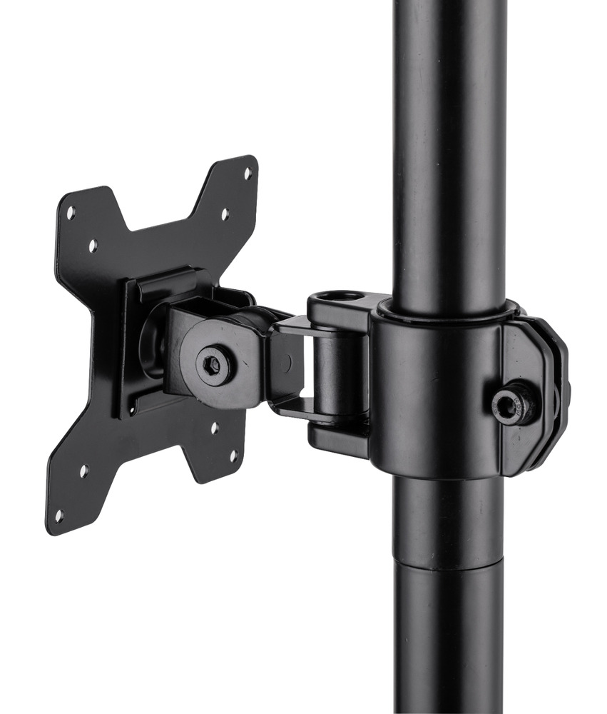 Fully Adjustable Dual Monitor Desk Mount Stand