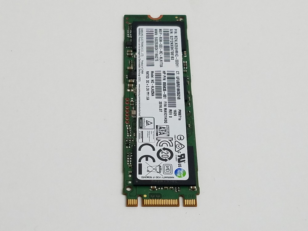 Samsung PM871a 256GB M.2 80mm SSD - High-Speed Storage