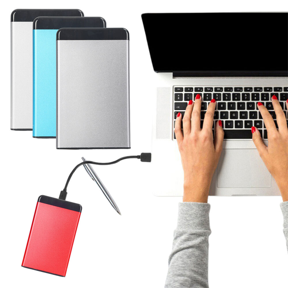 High-Capacity External Hard Drive (1TB to 12TB)