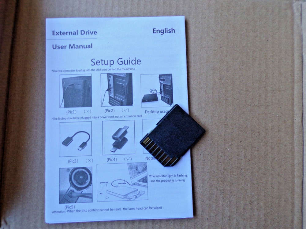 Slim External Optical Drive ODD & HDD - t3