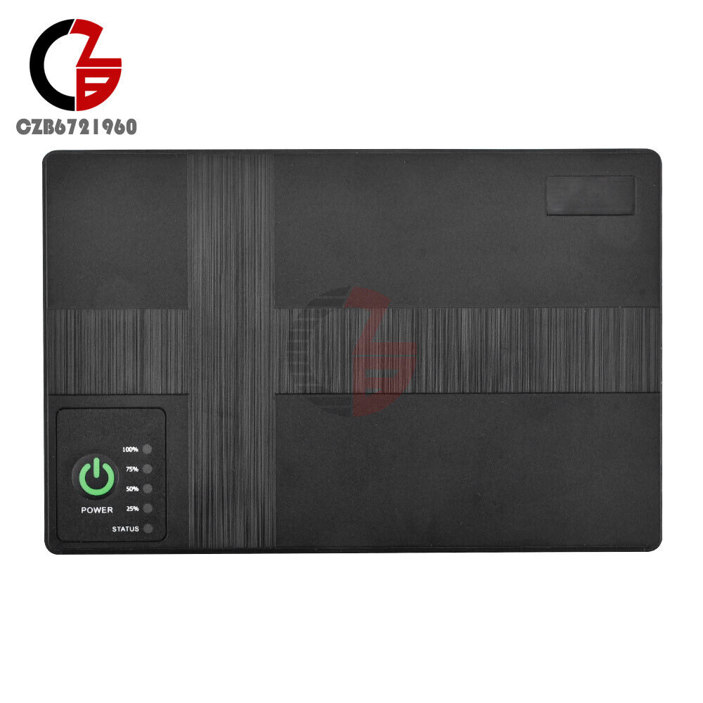 10400mAh Portable UPS Power Supply for WiFi Routers