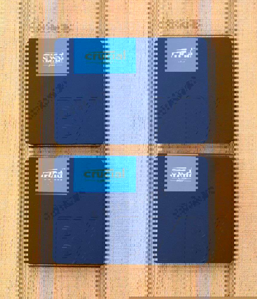 Crucial SATA 120GB BX500 2.5 SSD 6Gbs Internal Solid State Drives (2 Pack)