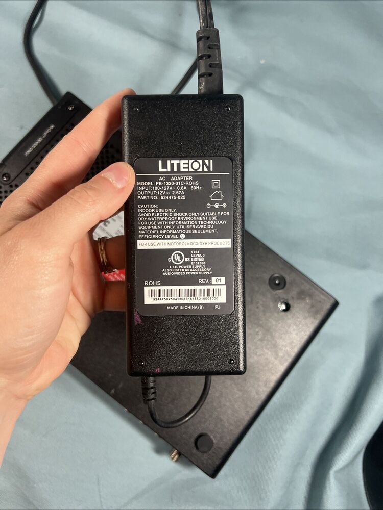 Arris Set Top Box Model DCX3200/A0071/033 D4