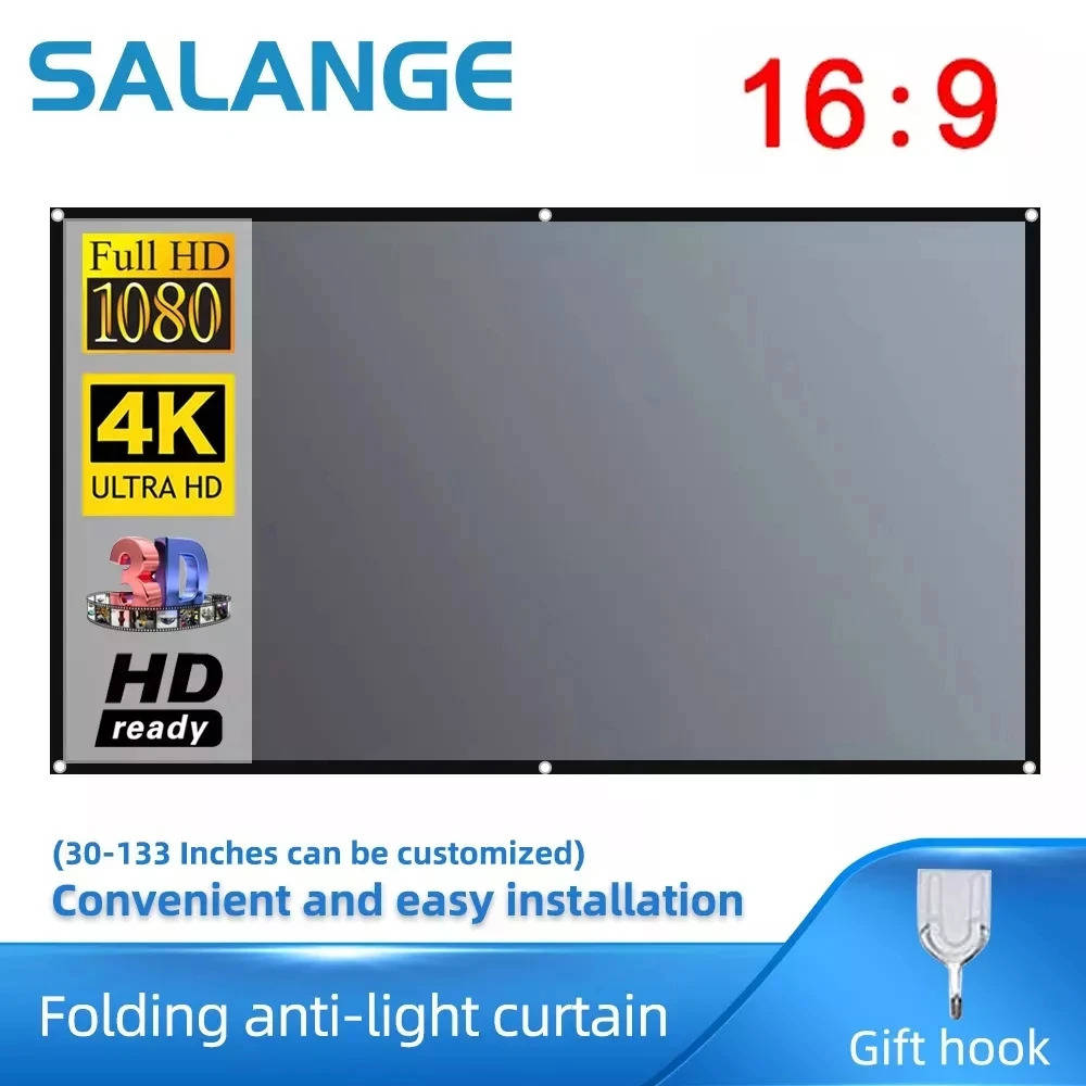 High Brightness Reflective Meta Home Outdoor Projector Screen