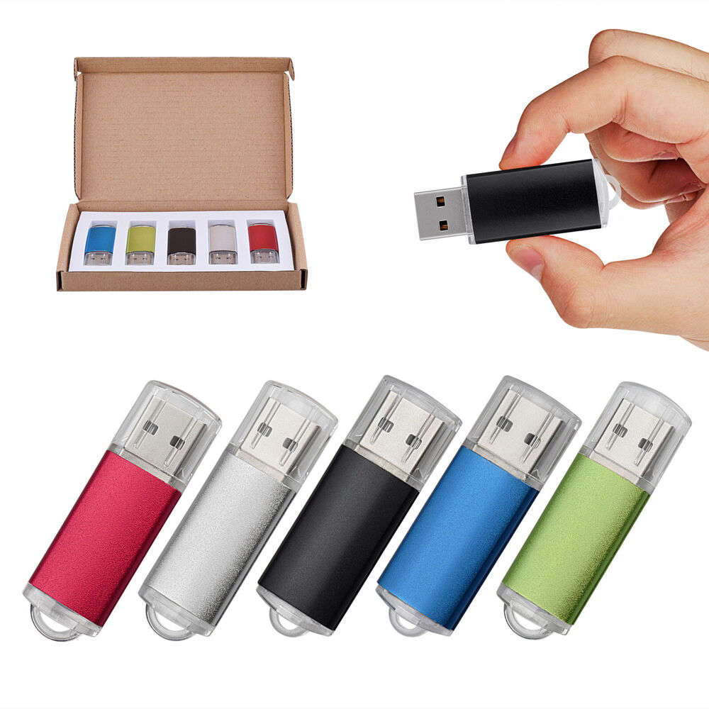 LOT Pack 2GB-64GB USB 2.0 Flash Drive Memory Stick