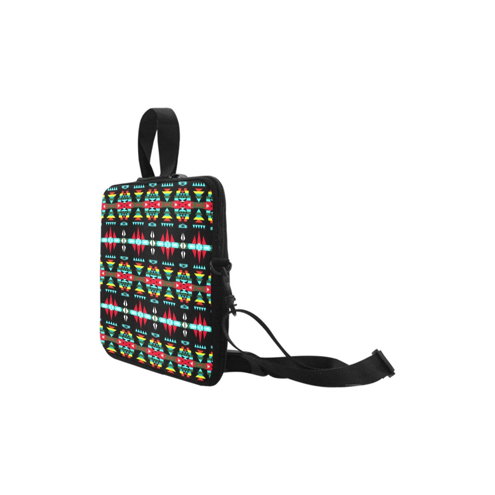 River Trail Sunset Laptop Handbags