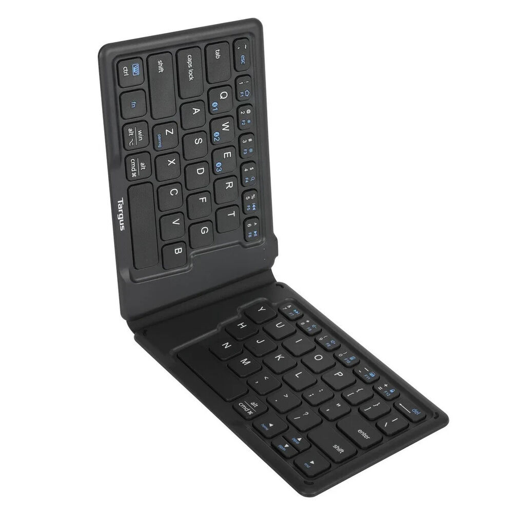 Targus Wireless Folding Keyboard with Bluetooth and Antimicrobial Protection