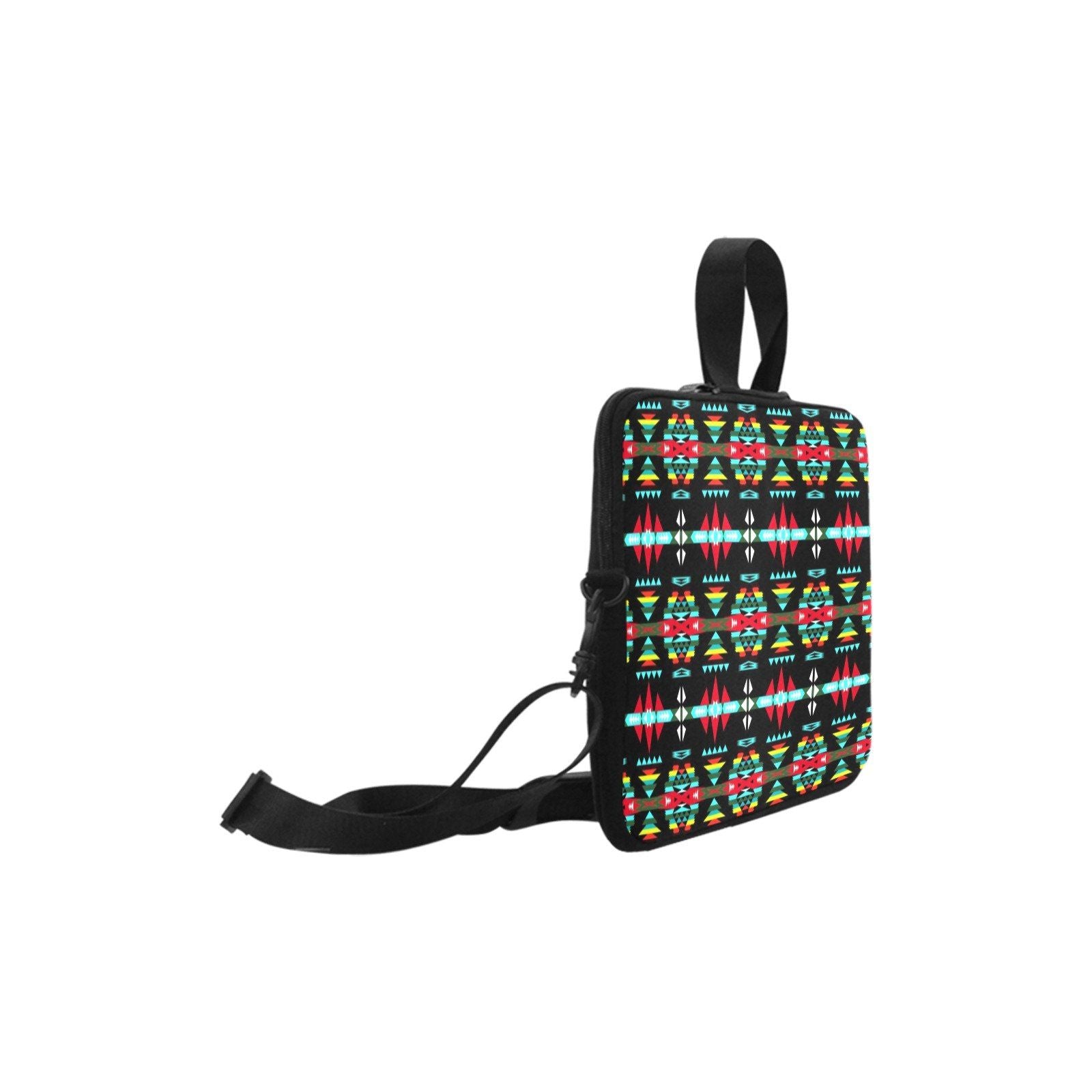 River Trail Sunset Laptop Handbags
