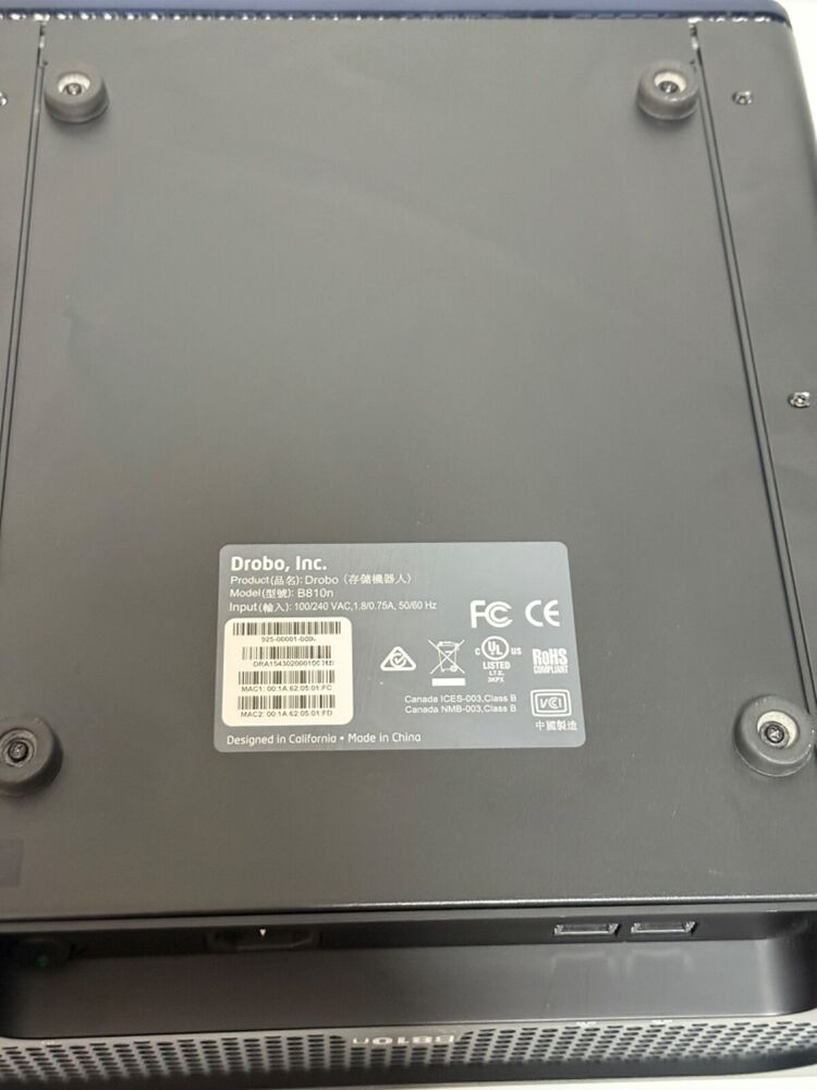 Data Robotics Drobo B810N 8-Bay Network Storage System