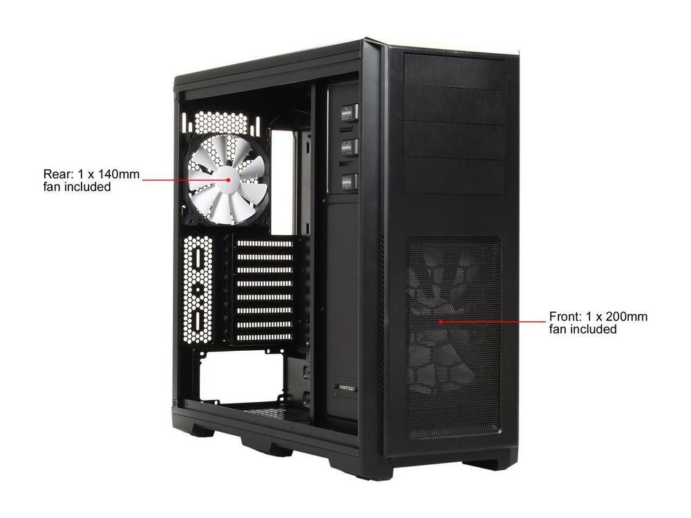 Phanteks Enthoo Pro PH-ES614PC_BK Black ATX Full Tower Case