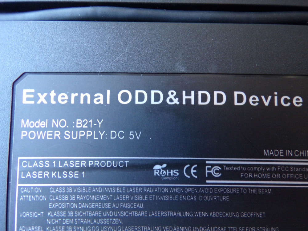 Slim External Optical Drive ODD & HDD - t3