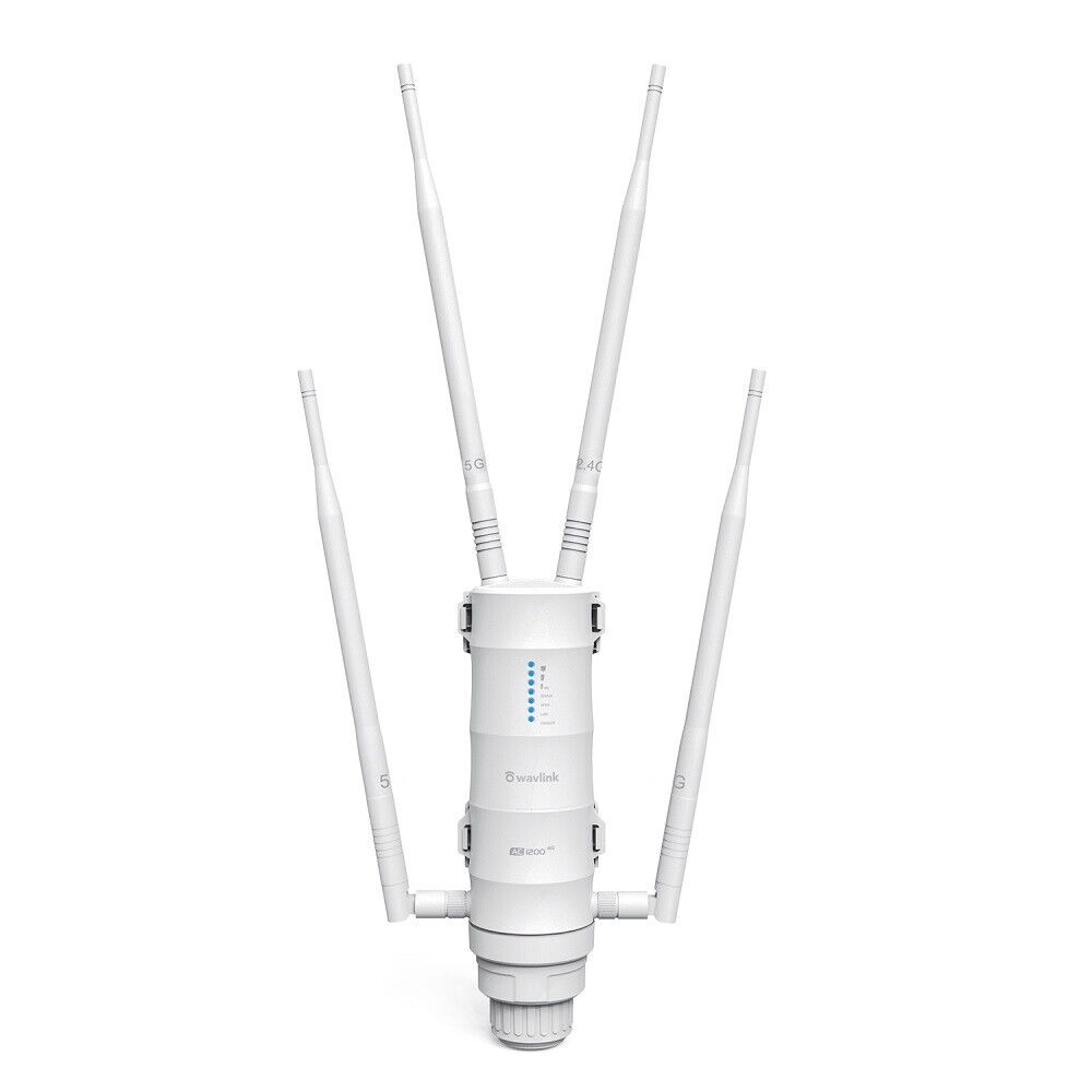 WAVLINK 4G LTE Outdoor WiFi Router with 1200Mbps Speed