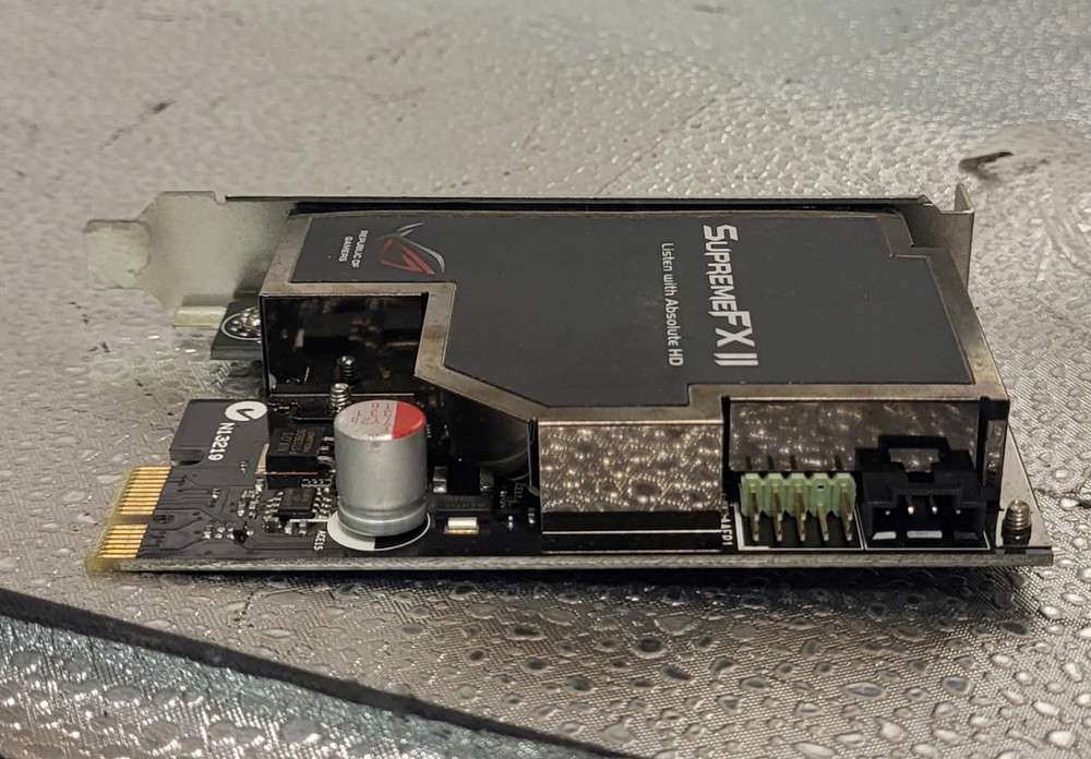 ASUS ROG SUPREMEFX II MAXIMUS Formula Green HD Audio Surround Sound Card