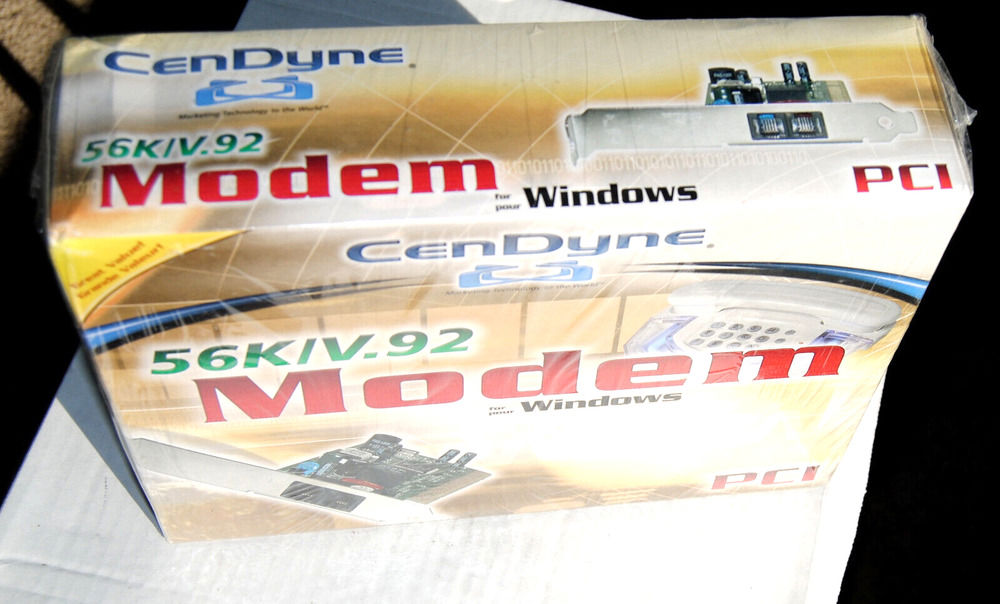 CenDyne Quickconnect 56K V.92 PCI Modem