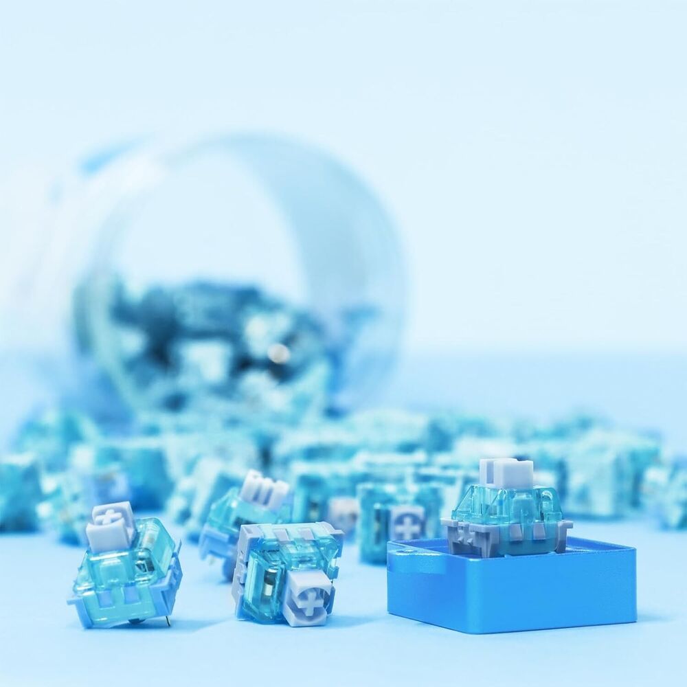 MAMBA SNAKE Jelly Switches for Mechanical Keyboard DIY, 50gf Tactile Keyswitch