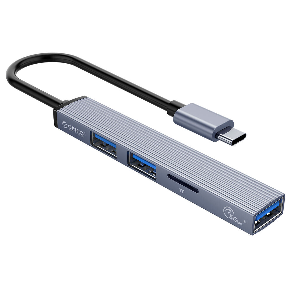 ORICO Aluminum Type C HUB 4 Port USB 3.0 2.0 Ultra Slim Card Reader