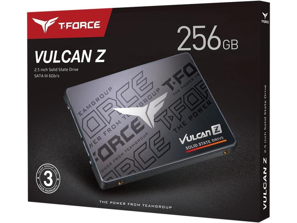Team Group T-FORCE VULCAN Z 256GB SSD - High-Speed Storage Solution