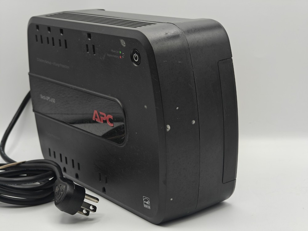 APC Back-UPS 650 Surge Protector Battery Backup BE650G1