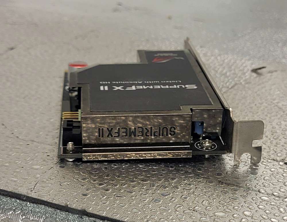 ASUS ROG SUPREMEFX II MAXIMUS Formula Green HD Audio Surround Sound Card