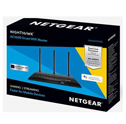 NETGEAR Nighthawk AC2600 WiFi Router - R7450