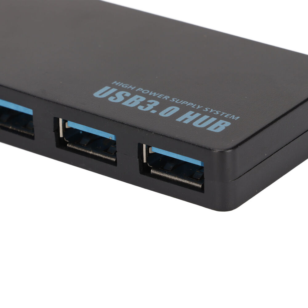 High-Speed 4-Port USB 3.0 Hub for Data Transfer