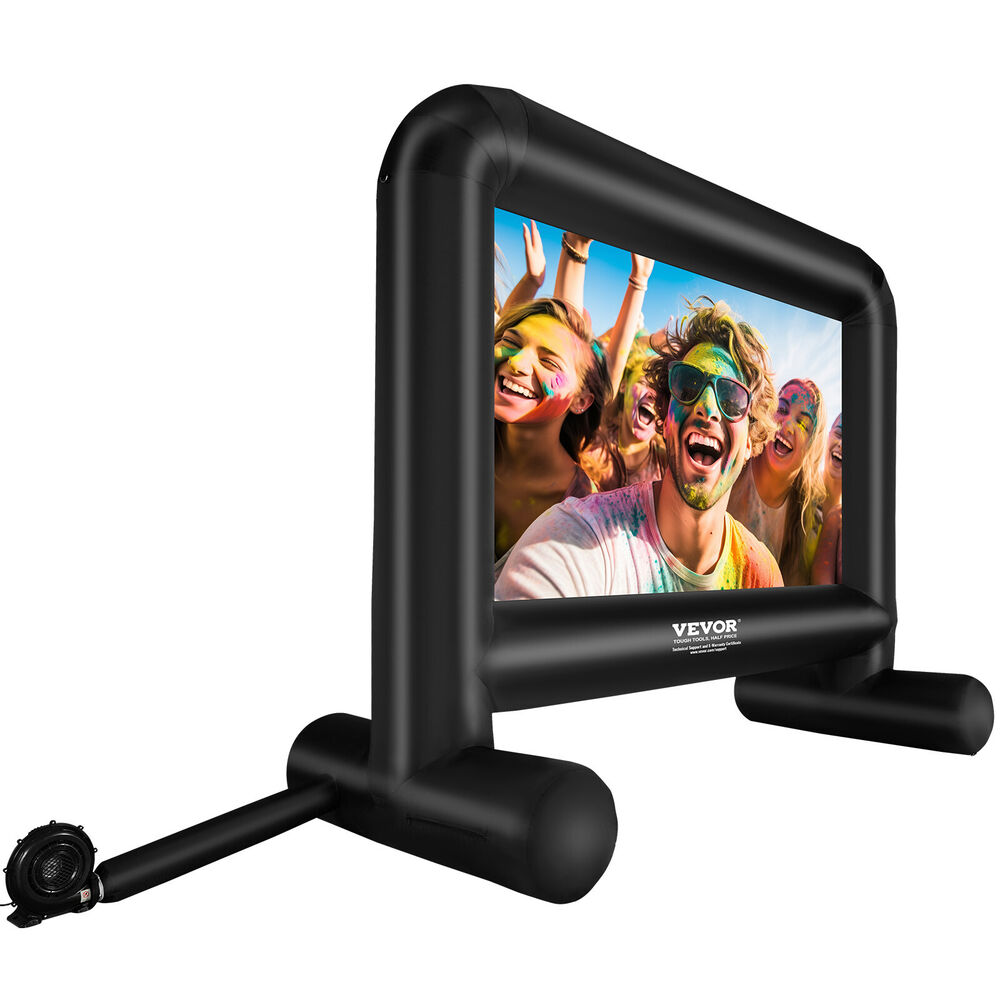 VEVOR 16 FT Inflatable Movie Screen with Blower