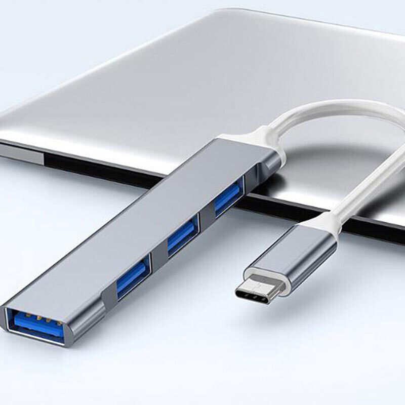 USB C HUB 3.0 Type C 3.1 4 Port Multi Splitter Adapter