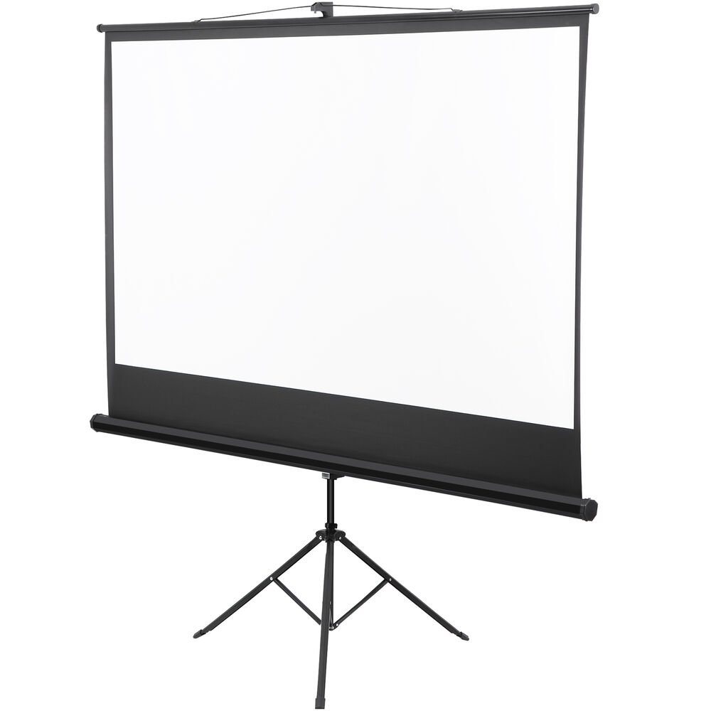84 Inch 16:9 HD 4K Movie Projection Screen with Stand for Home Theater