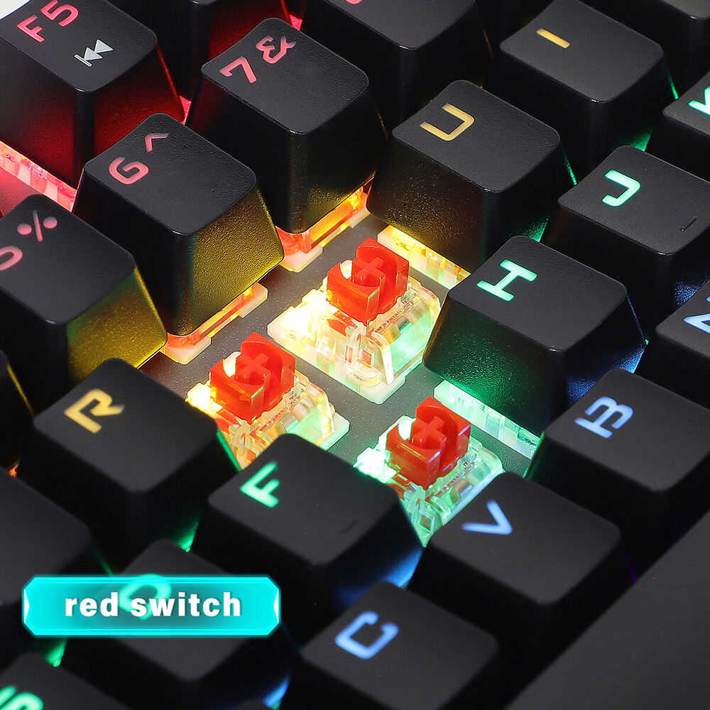 RGB Backlit Mechanical Gaming Keyboard